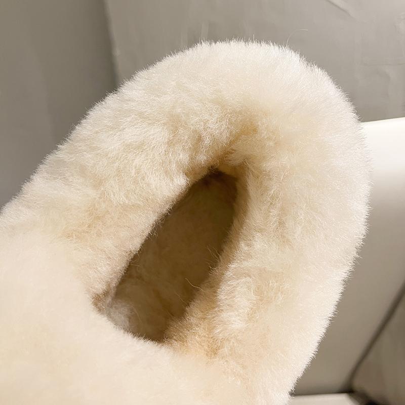 Женские зимние ботинки, мягкие полусапожки, зимняя теплая обувь с хлопковой подкладкой