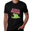 Endowed Beauty Dino Cera Good Land Before Time Spike Always Snacking Vintage TShirt Quick Dry Light Sports TShirt