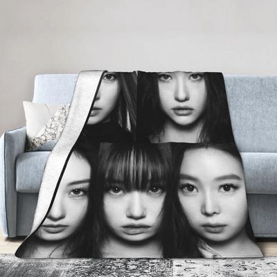 Удобное meovv kpop к-поп женская группа Плед Наполнитель Домашний Декоративный Плед Ультра-Мягкий Бархат для Улицы