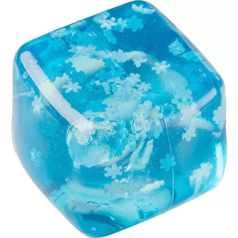 Squishy Ice Cube Fidget Toys Stress Relief Ball For Adults Kids Squeeze Ball Toys Gift
