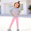 Доступный: Осенний детский мультяшный комплект Little Maven для девочек - Европейский и американский стиль, Милый детский комплект из двух предметов.