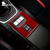 Наклейка с кнопкой подогрева сиденья из настоящего углеродного волокна для Subaru BRZ Toyota GR86 2024 Аксессуары для отделки интерьера Стайлинг автомобиля