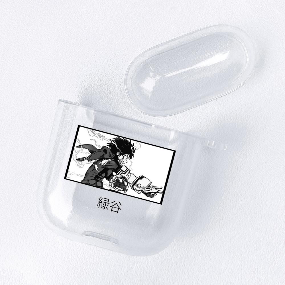 Аниме My Hero Academy фигурки прозрачный чехол для Airpods Funda Airpods 2/1 чехол Boku No Hero Academy мягкий чехол из ТПУ