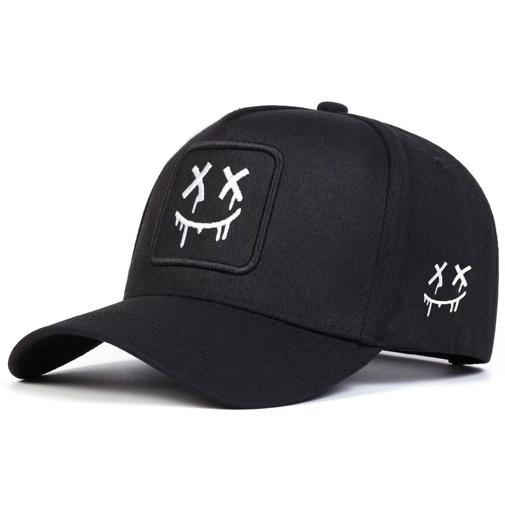 Мужская бейсболка с вышивкой мультяшного узора, пятипанельная, уличная, регулируемая, солнцезащитная, для отдыха, весна, осень, путешествия, туризм, пляжный отпуск