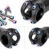 6PCS Rainbow Bicycle Fixing Bolt M5 X 18mm M5 Stem Bolts Bike Stem Screw  Bicycle Maintenance