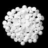 100 Pieces 20mm White Modelling Craft Polystyrene Foam Balls Hemispheres