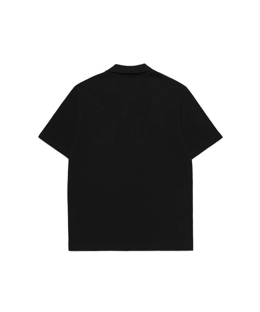 M.Nii M.Nii X Lab12 Свободная футболка с принтом / Черный