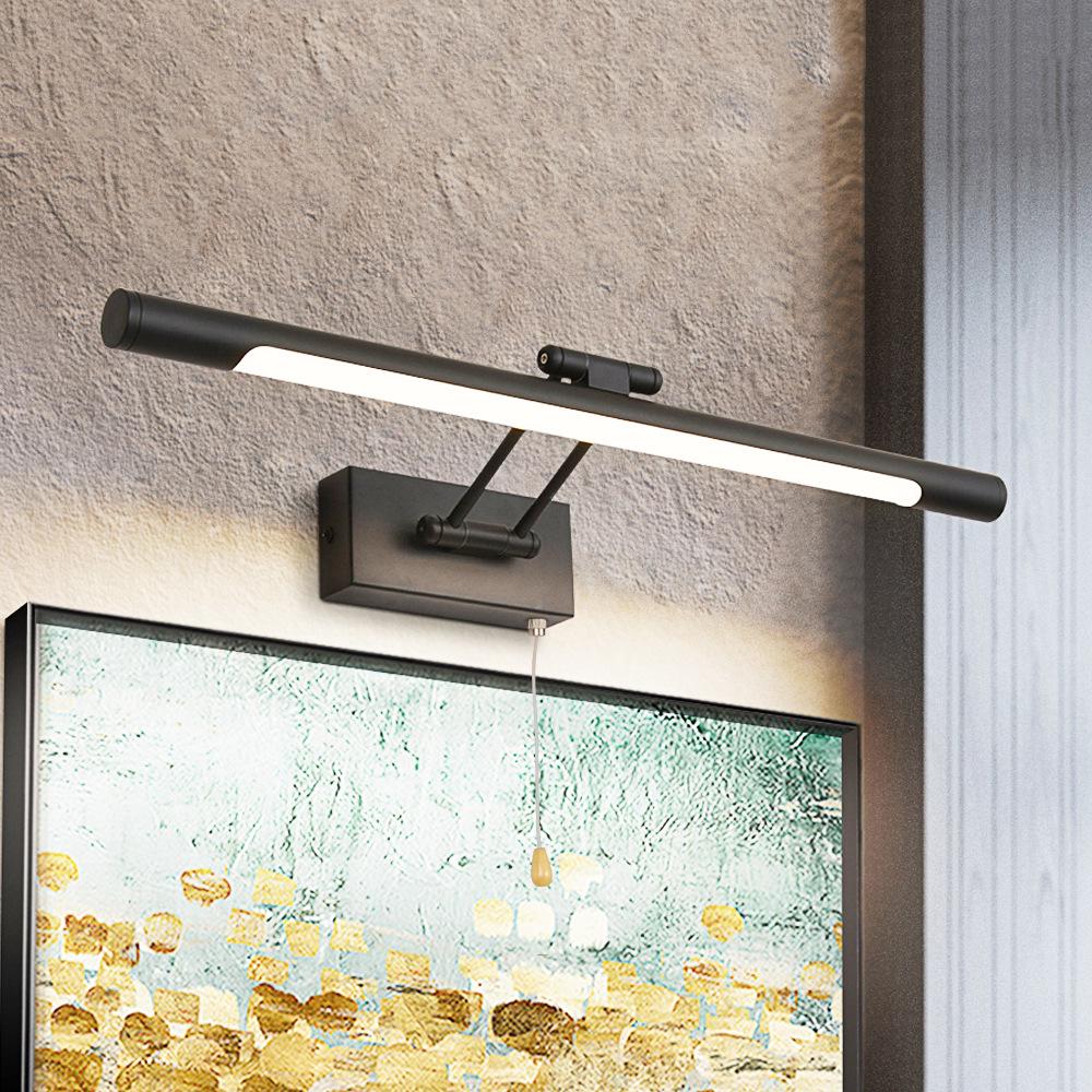 LED Waterproof Vanity Mirror Light with Adjustable Head for Bathroom and Makeup.