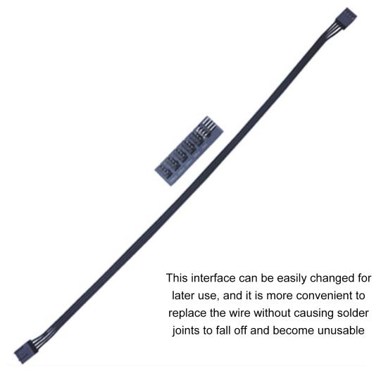 PWM Temperature Control Fan Hub Extension Cable Mainboard CPU 4 Pin Adapter Cable Computer Case 4 Pin Power Cable Connector