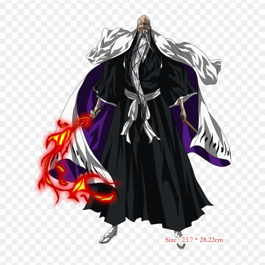 Yamamoto Genryūsai Shigekuni Genryusai Shigekuni Yamamoto Ichigo Anime Lron On Patches For Clothes Bag Tshirt Heat Transfer Stickers Stripes Appliques