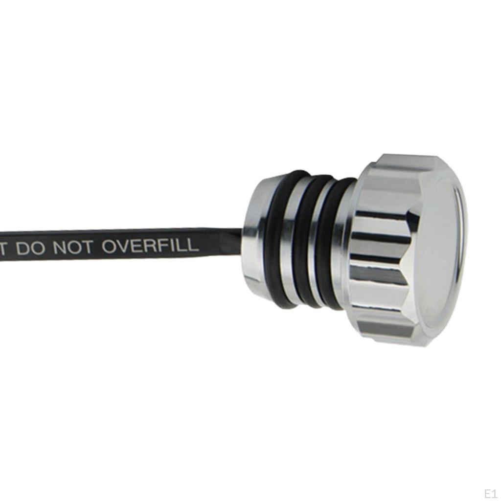 Щуп для измерения уровня моторного масла, простая установка, аксессуары для мотоциклов, замена алюминиевого сплава для FLT Flht