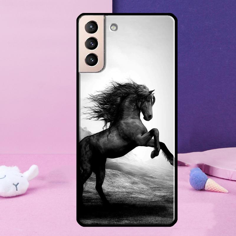 Чехол для телефона "Бегущие лошади" для Samsung Galaxy S25 S24 Ultra S9 S10 S20 S21 S22 Plus S23 FE S24 FE