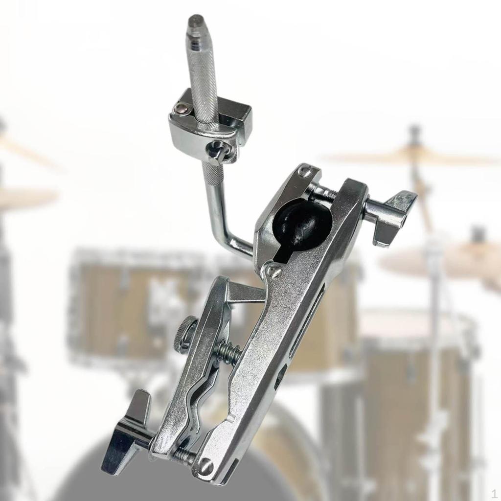 Зажим-держатель рычага тарелки для удлинения барабанной установки и перкуссионного оборудования