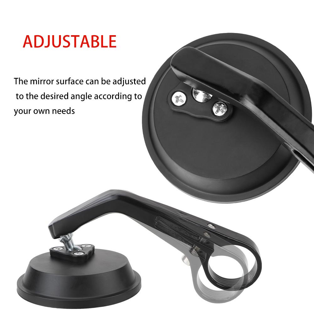 Для Cafe Racer 7/8 "задние зеркала с круглым стержнем, аксессуары для мотоциклов, скутеры, зеркало заднего вида, мото зеркала бокового вида