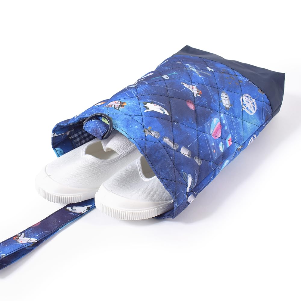 COLORFUL CANDY STYLE Quilted Entrance Set Lesson Bag and Featuring a Future Planetary Exploration and Spaceship and For Product NW404800 4-Piece