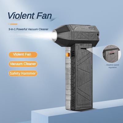 130000 об/мин Бесщеточный Мощный Турбовентилятор Маленький Портативный Электрический Фен Высокой Мощности Уличный Воздуходув для Удаления Пыли