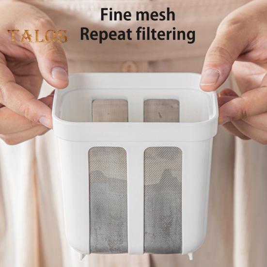 Греческая йогуртница и сито для сыра Фильтр для йогурта без бисфенола А с сеткой из нержавеющей стали 37 унций герметичный набор для самостоятельного приготовления йогурта съемная сетчатая корзина для орехов