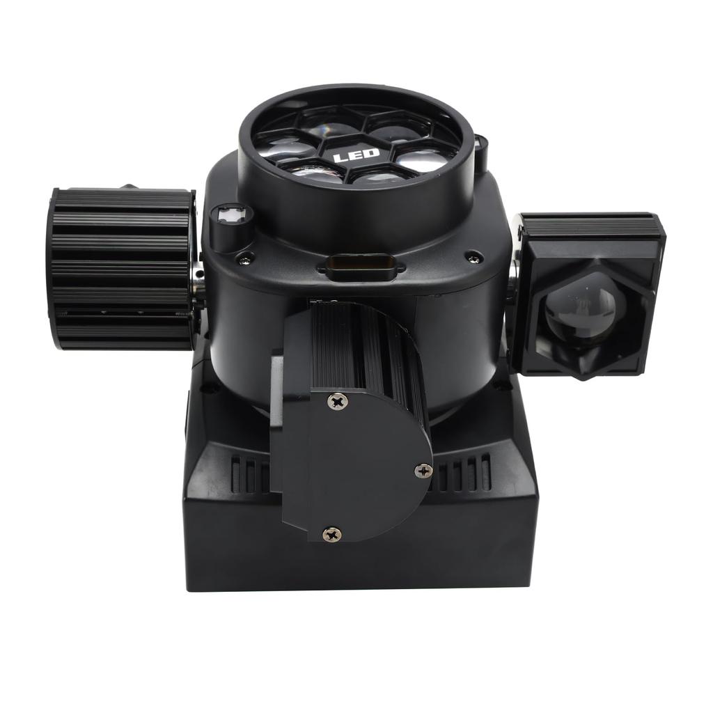 Frezon Stage Light LED Disco Light 80W High Brightness Multifunctional Strobe Effect Spotlight Stage Lighting DMX512 Channels Super Smooth Dimming