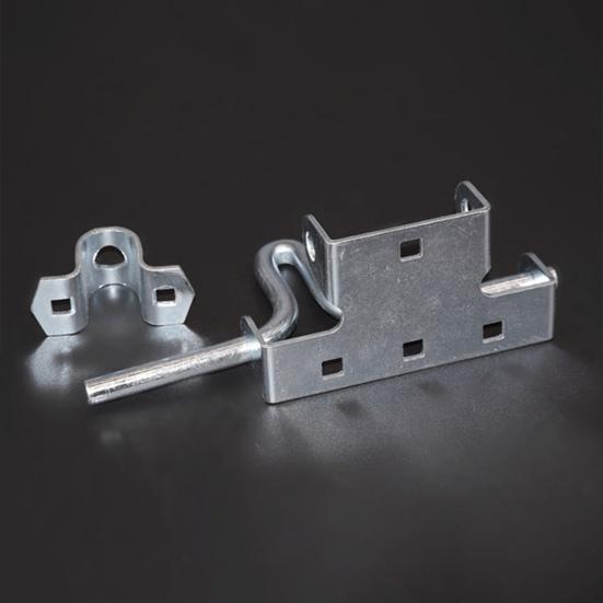 Alloy Door Latch Rust-Resistant Weather-Resistant Dual-Functional Lock Self-Locking Design Door Latch