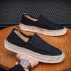 Summer Men'S Shoes New One-Pedal Lazy Casual Cloth Shoes Trendy Fisherman Shoes Men'S Two Wear Breathable Canvas Shoes