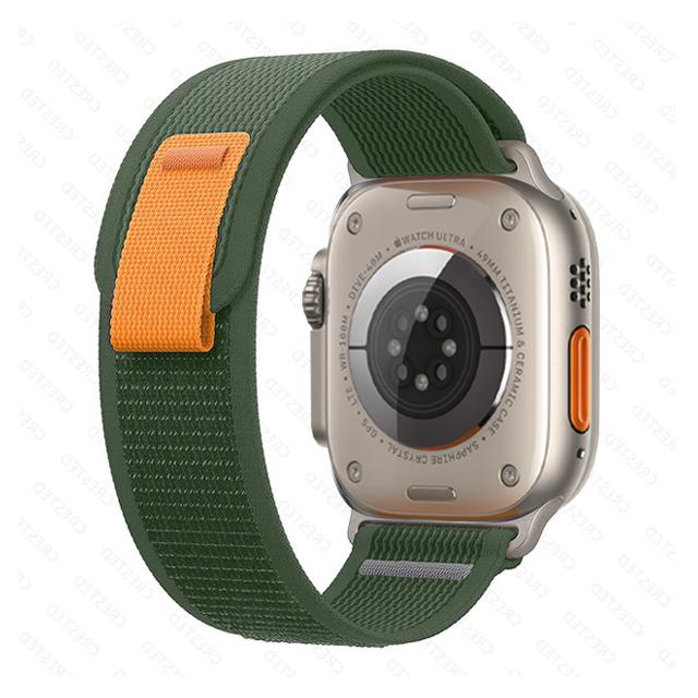 Trail Loop для Apple Watch ремешок 49 мм 44 мм 40 мм 45 мм 41 мм 42 мм 38 42 мм браслет Correa iWatch Ultra series 7 6 5 3 se 8 ремешок