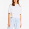 Puma Футболка Love Oversized с принтом логотипа Женские топы Белая 536688-02