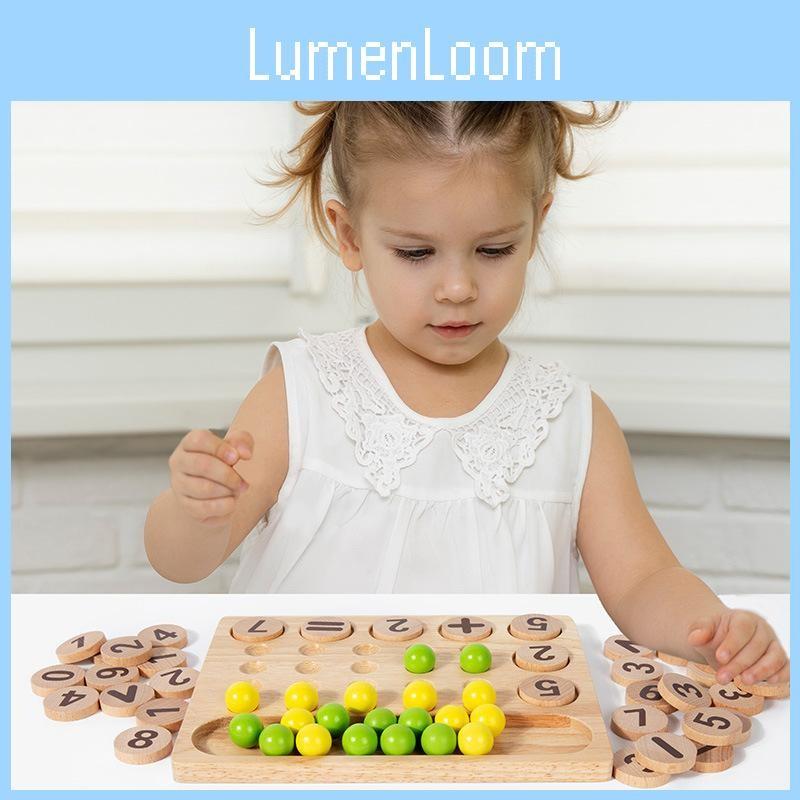 Число Математика Деревянный Расчет Познание Блок Настольная Игра Дети Головоломка Игрушка