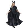 Cosplay Halloween Costume, European and American Movie Character Maleficent Sleeps After the Dark Lord Cosplay Plays Horn Clothes