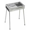 (CAPTAIN STAG) Barbecue Stove Barbecue Grill BBQ Stainless Steel Grill 500 For 3~4 People 2 High/Low Height Levels Easy Assembly Lightwei