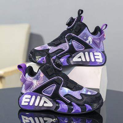 Одноклассники Мужские баскетбольные кроссовки Нескользящие кроссовки Девичья износостойкая обувь для реального боя Детские спортивные кроссовки на мягкой подошве