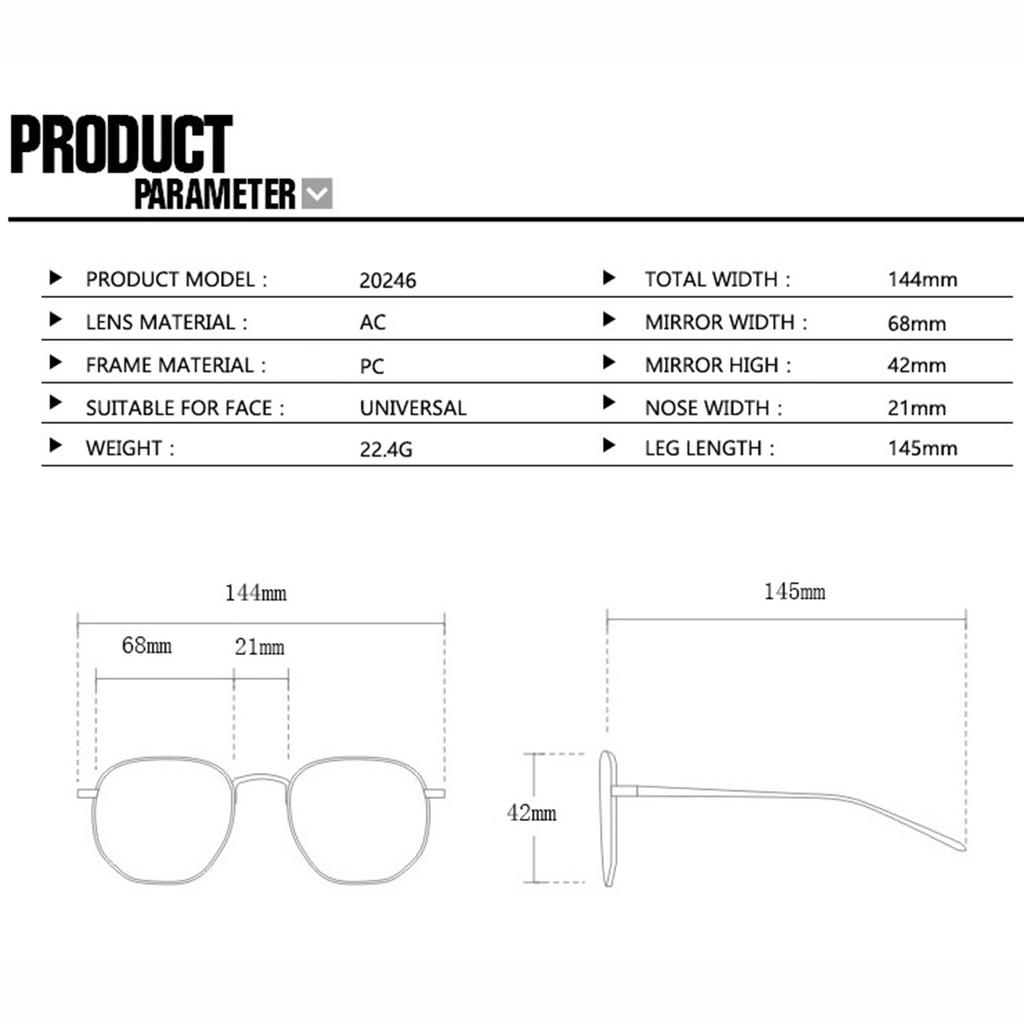 Two-piece Suit Leopard-print Oval Retro Glasses Frame Can Be Equipped with A Degree-proof Blue Face Flat Mirror.