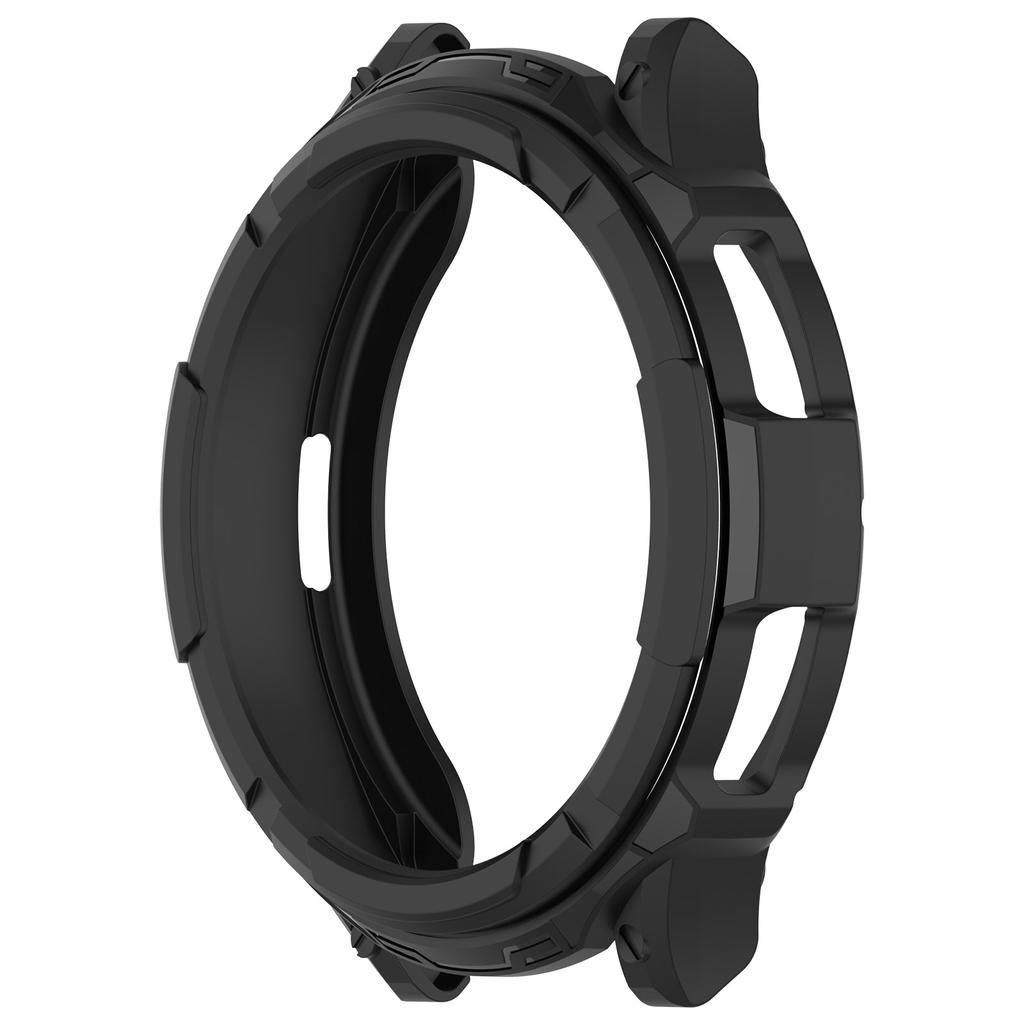 Защитный чехол Armor Hollow из ТПУ для Samsung Galaxy Watch 6 classic 43мм 47мм Рамка Мягкий чехол+Защитная накладка на безель Защитный бампер