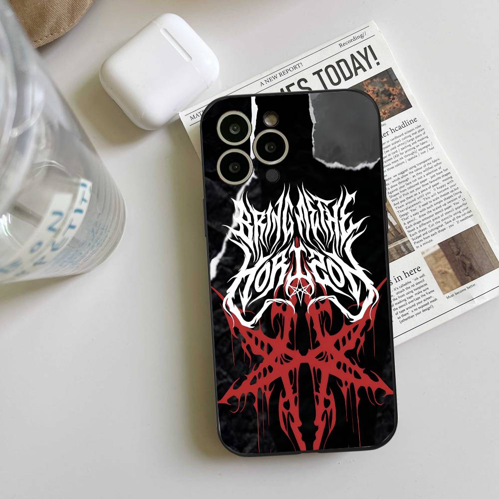 Чехол для телефона Bring Me The H-Horizons BMTH, черный силикон, мягкий корпус для iPhone 17 16 15 14 13 12 11 Air Pro Max Plus, горячая распродажа