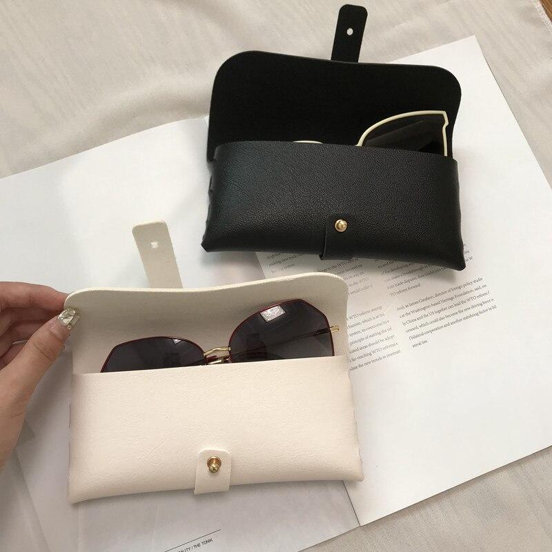 Glasses Case PU Leather Soft Glasses Bag Portable Sunglasses Box Bag Accessories Eyeglasses Case Sunglasses Box
