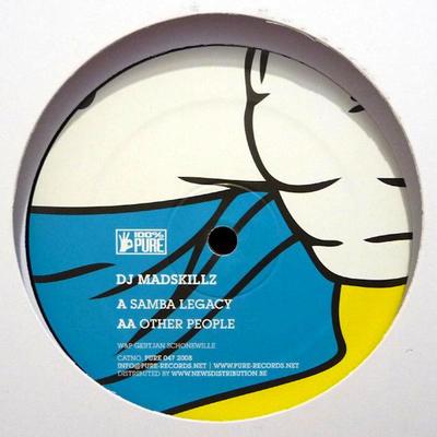 12-дюймовая пластинка DJ MADSKILLZ - Samba Legacy / Other People PURE047 100% Pure 2008 Нидерланды Танцевальная & Электронная Б/У