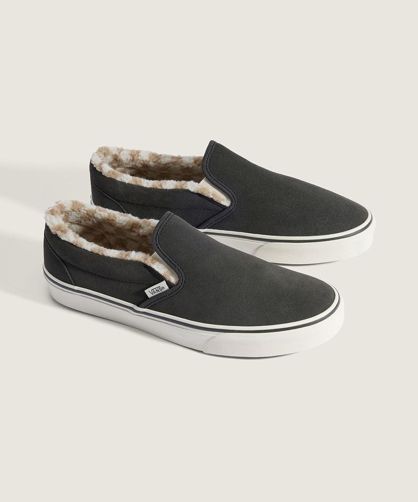 Классические слипоны Vans - (Уютные объятия) Выцветший черный / Vn000Bvzemv1