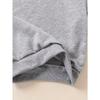 Kids Unisex Crewneck Sweatshirt, Light & Dark Blue Floral Stitch 67 Six Seven Star Print Long Sleeve Pullover, Soft Sweatshirts for Boys Girls Ages 4+