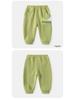 2025 Autumn Baby Boy Green Dinosaur Two-Piece Set: Long Sleeve & Pants for Casual Outings