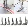 Industrial Sewing Machine Curved Hemming Foot Clothing Crimping Presser Foot Hem Pull Tube Presser Foot Assorted Sizes