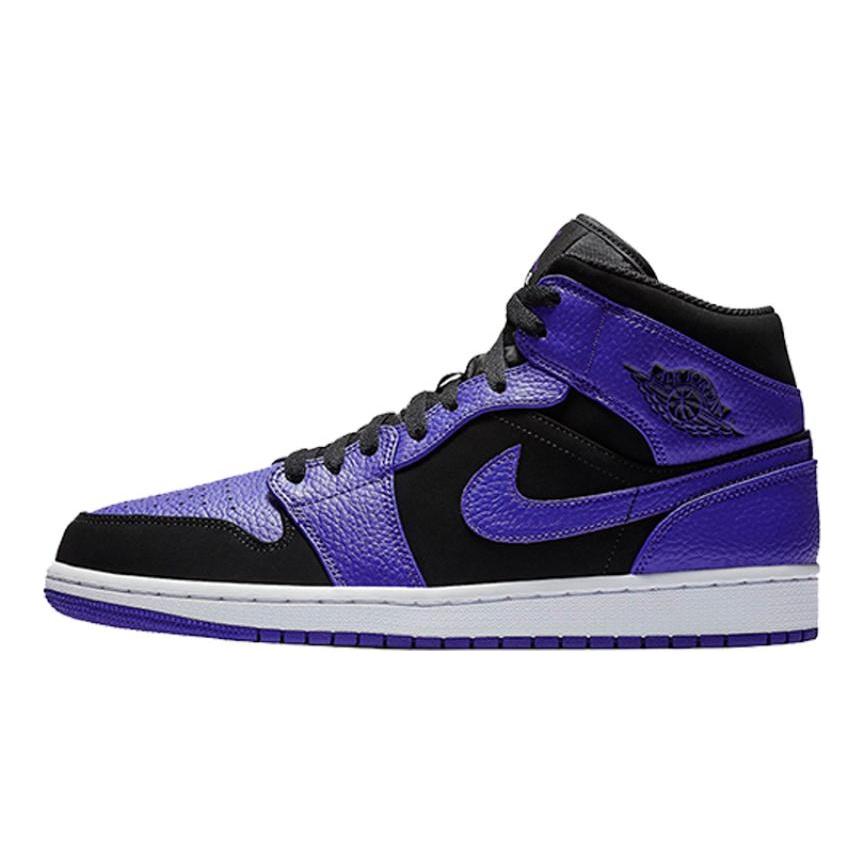 Jordan 1 Средние Черные Темно-бордовые Jordan 554724-051