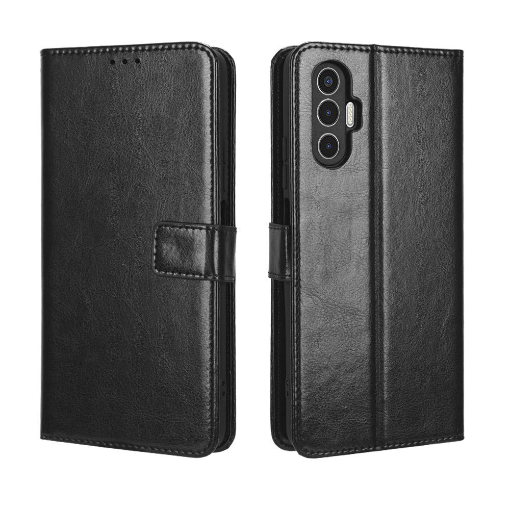 Роскошный кожаный флип-кошелек с отделениями для карт, подставка, магнитная пряжка, противоударный защитный чехол для Tecno Pova 3/Camon 19/Spark 7/Phantom X