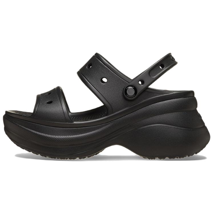 Crocs Stylish Comfortable Beach Sandals Women Sandals Black 206749-001