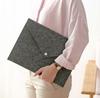 File Bag Minimalist Business Office Supplies A4 Data Buckle Snap Button Document Bag File Folder Storage Bag