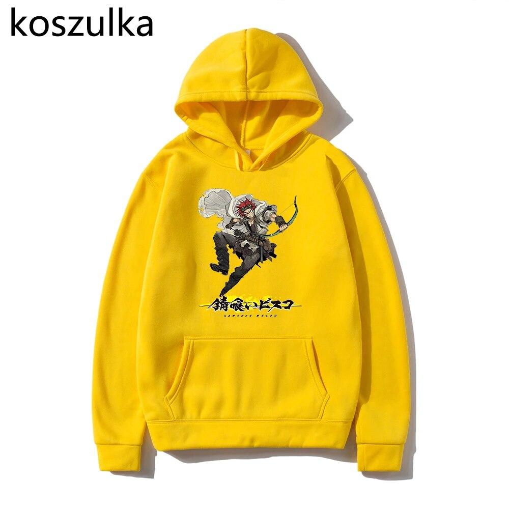Горячая толстовка с капюшоном в стиле аниме Sabikui Bisco, унисекс, манга, Harajuku Bisco, толстовки с принтом, женские толстовки, винтажные пуловеры, женские зимние топы