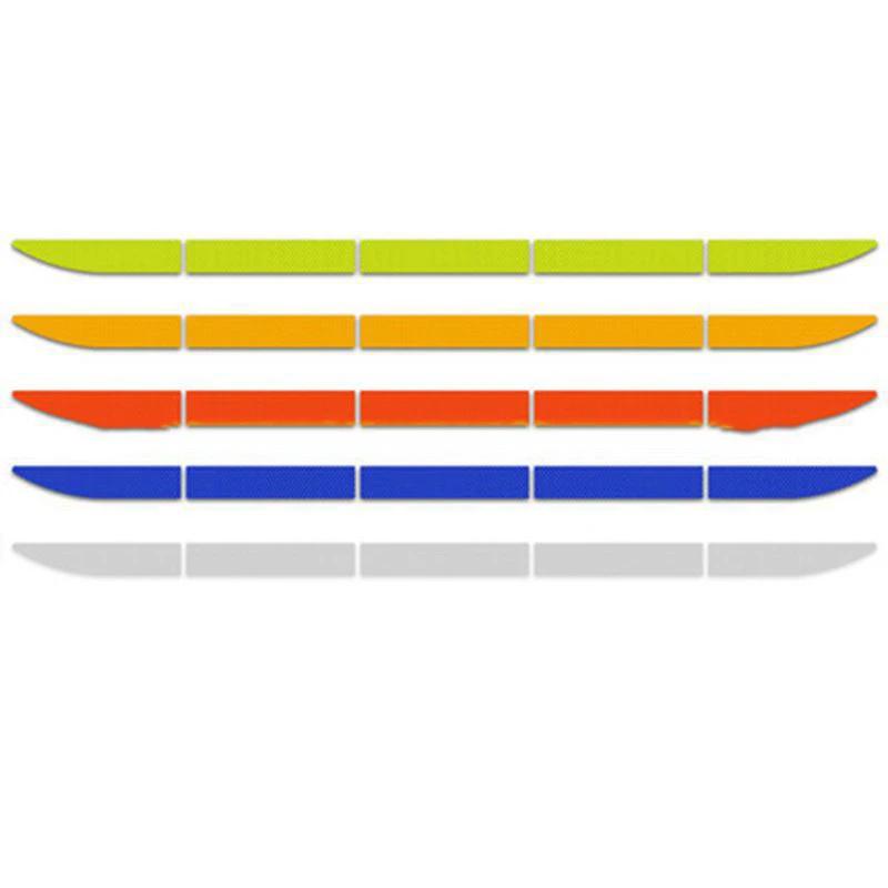 Автомобильная наклейка Светоотражающая предупреждающая защитная лента Предупреждение о столкновении Светоотражающая наклейка для багажника автомобиля Внешние аксессуары