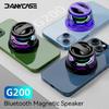 Bluetooth-динамик Мини Магнитный Портативный Настольный Светодиодный Сабвуфер Маленький Стальной Пушка Маленький Аудио