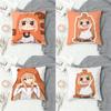 Декоративная квадратная наволочка с двусторонней печатью Himouto Umaru-chan для дивана, гостиной, домашнего декора
