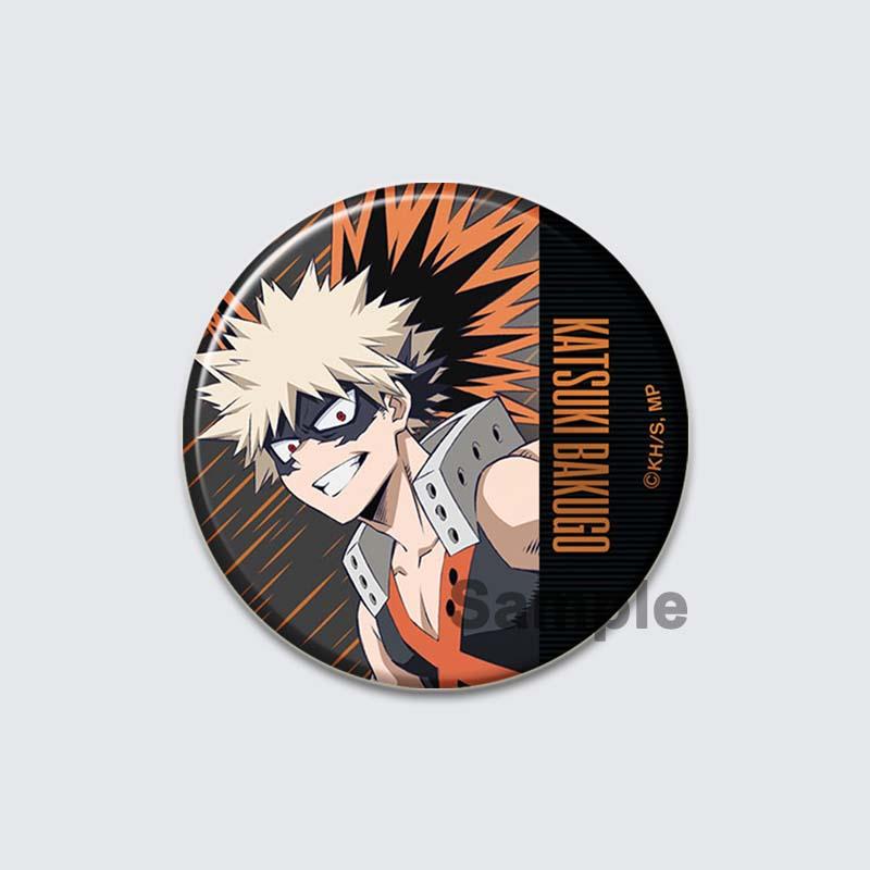 32/44/58 мм аниме значок Моя геройская академия Мидория Изуку/Бакуго Катсуки/Тодороки Шото мультфильм брошь булавки рюкзак одежда аксессуары подарок