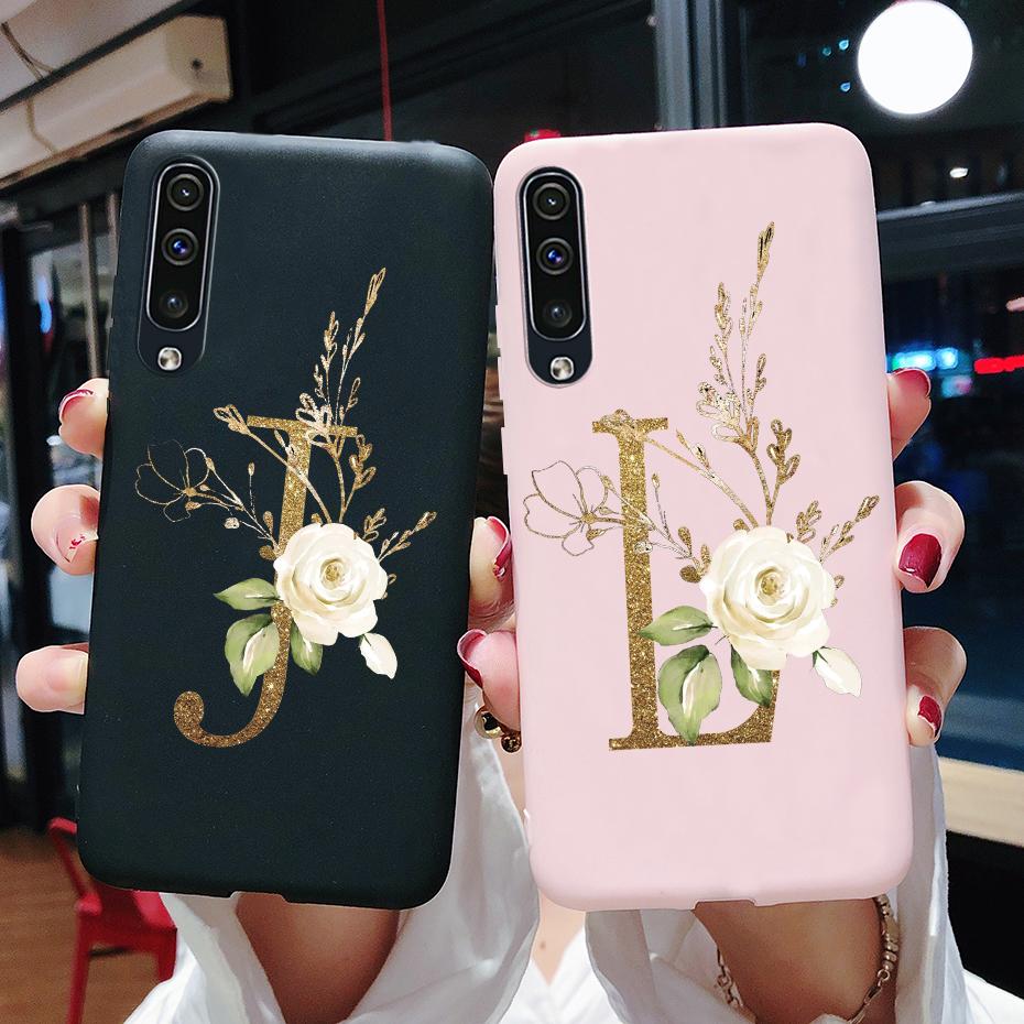 Чехол для Samsung Galaxy A50 A30 Чехол Силиконовый Милые Буквы Мягкая Задняя Крышка для Samsung Galaxy A30S A 30 50 A50S Чехол 2019 бампер
