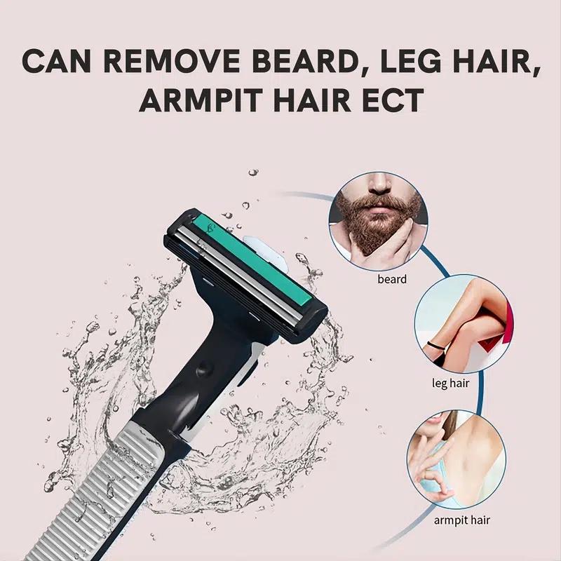 Manual Shaver Double-layer Portable Razor For Men